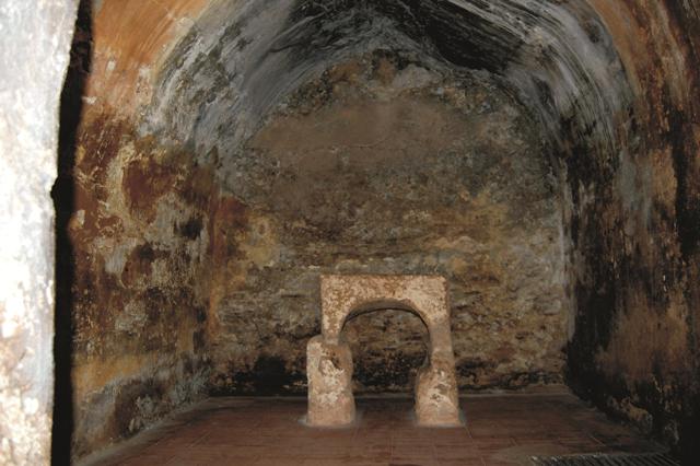 Vano I dell'ipogeo di San Salvatore